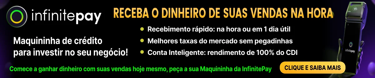 Maquininha de Cartão InfinitePay